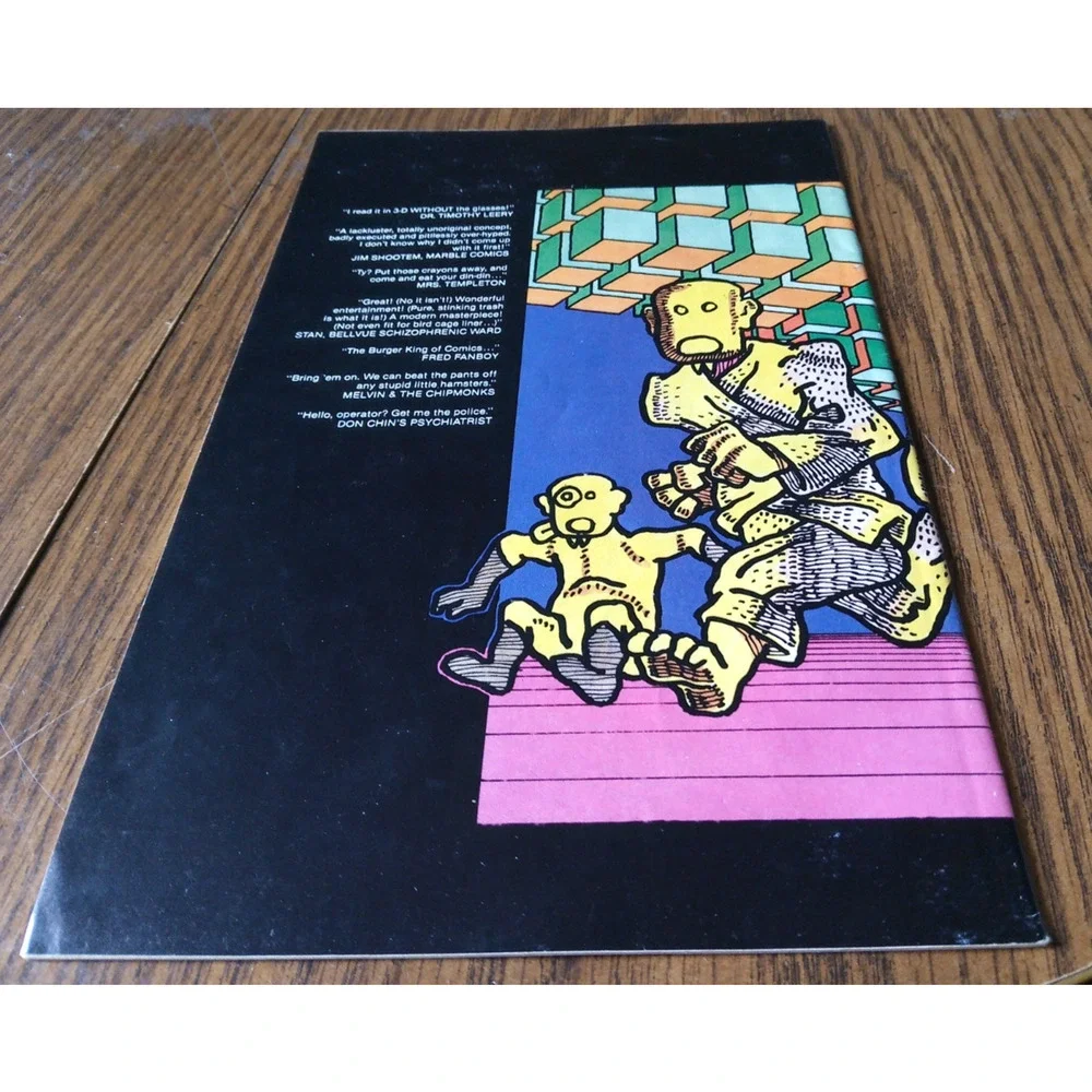 Adolescent Black Belt Hamsters In 3D #1 July 1986 Eclipse Comics
